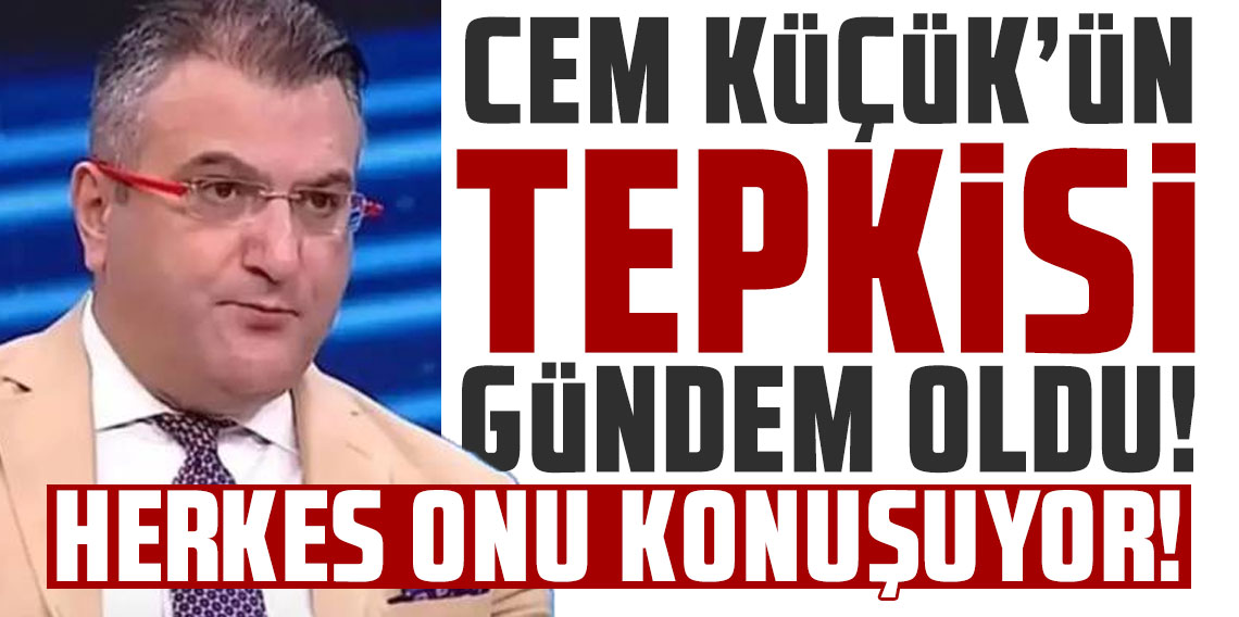 Cem Küçük'ün tepkisi gündem oldu! Herkes onu konuşuyor