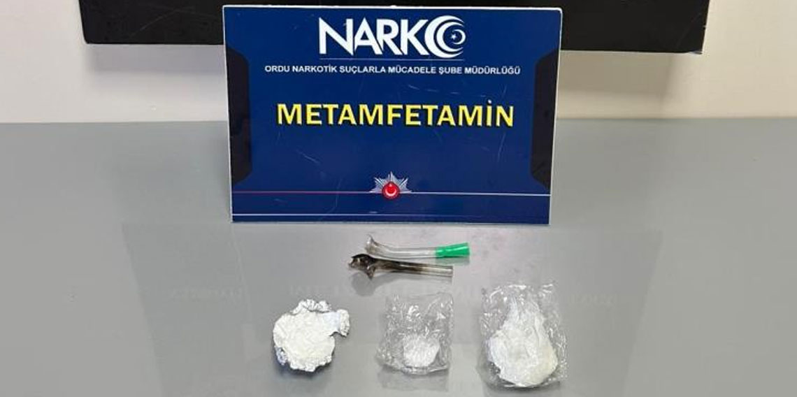 Ordu'da uyuşturucu operasyonları: 1 tutuklama
