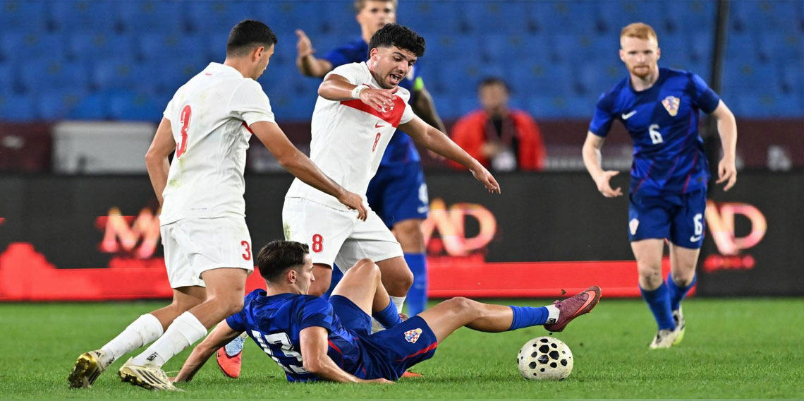 Ümit Milliler, Hırvatistan ile 1-1 berabere kaldı