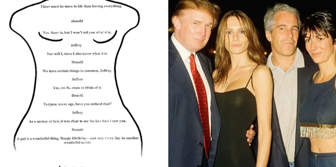 Trump’ın Epstein’e Gönderdiği İddia Edilen Mektup Kongre’ye sunuldu