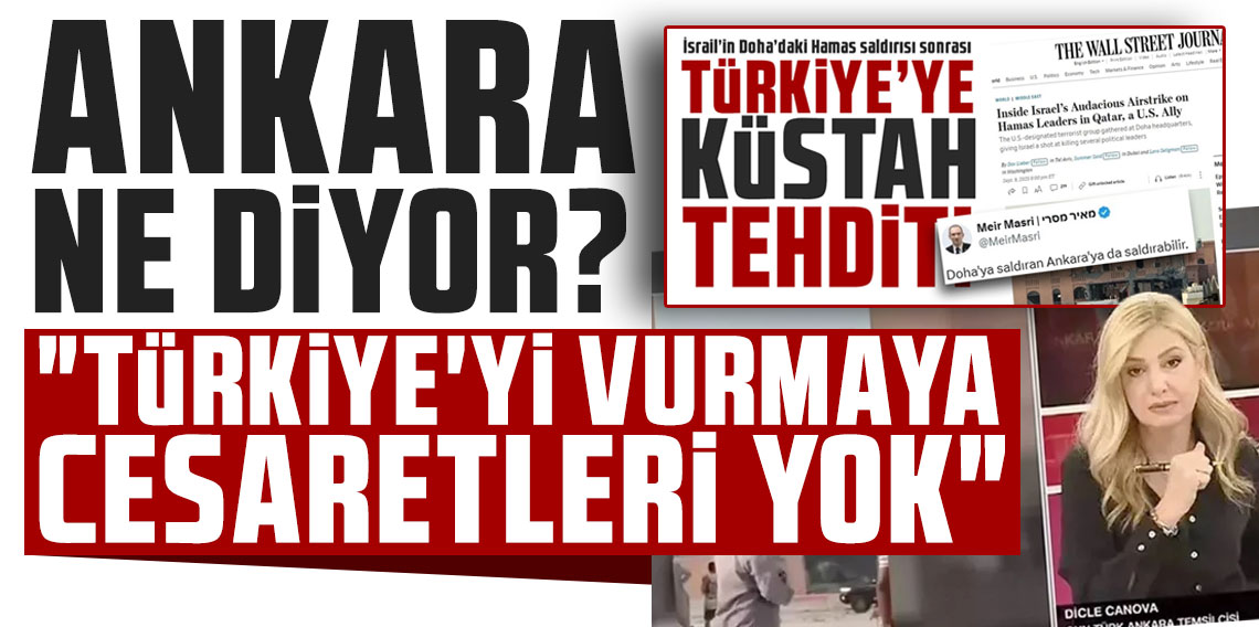 İsrail'de 'Türkiye'yi vur' paylaşımlarına Ankara'dan açıklama