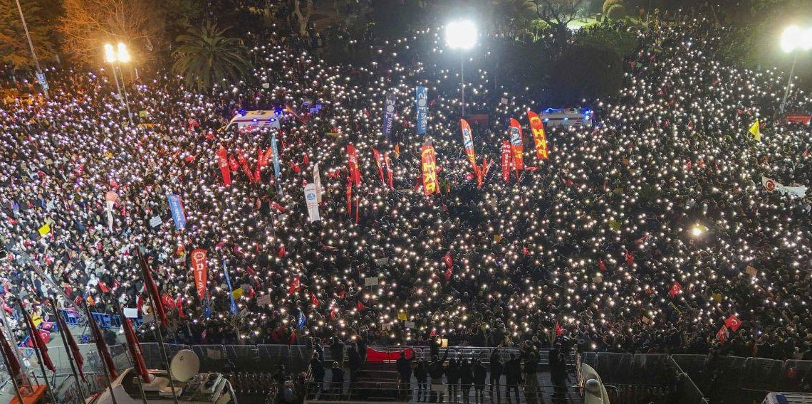 Saraçhane'deki 100. gün mitingi: Tutuklu 7 gencin tamamı için tahliye kararı verildi