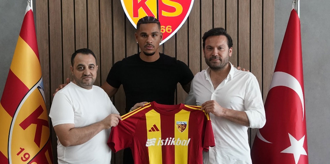 Kayserispor’a kafacı golcü!