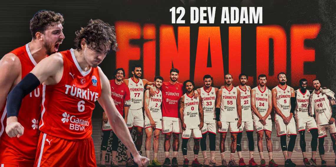 12 Dev Adam Yunan’ı parçaladı, EuroBasket 2025te finale yükseldi!  NE MUTLU TÜRKÜM DİYENE!