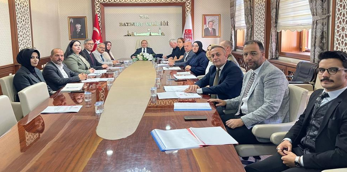 Bayburt’ta II. Otizm Eylem Planı kapsamında 'İl İzleme ve Değerlendirme Kurulu Toplantısı' yapıldı