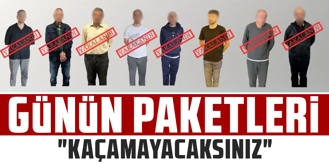 Kırmızı bültenle ve ulusal seviyede aranan toplam 8 suçlu Türkiye'ye iade edildi