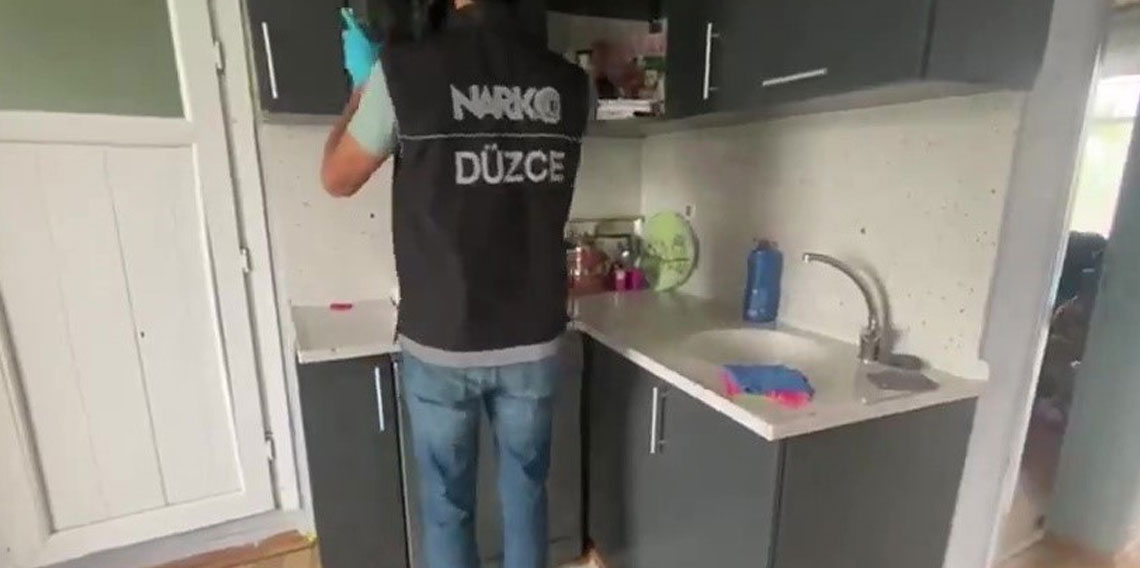 Düzce'de uyuşturucudan 63 kişi hakkında işlem yapıldı