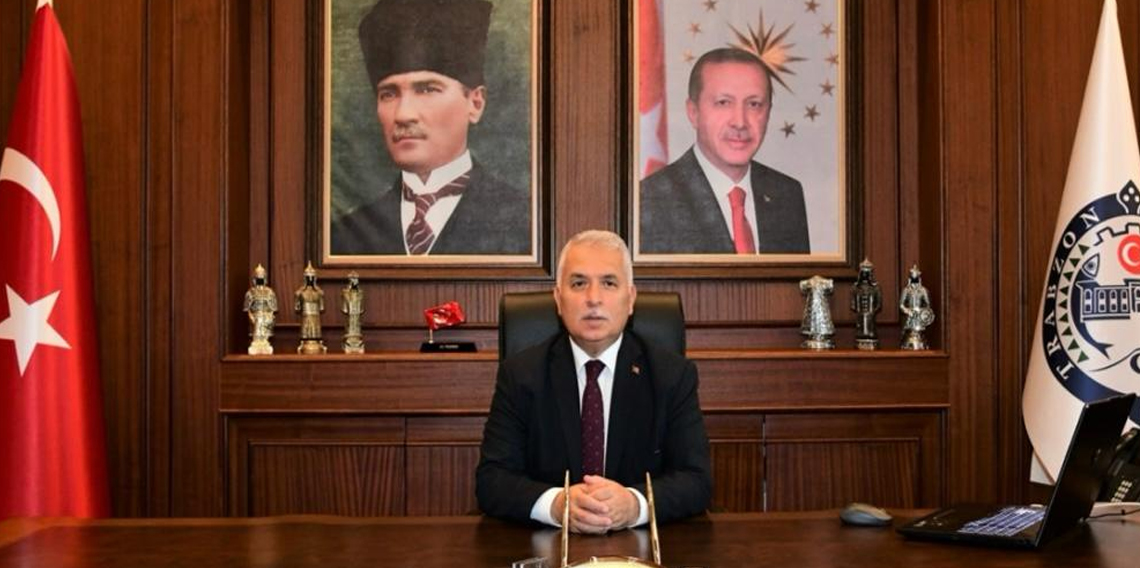 Vali Aziz Yıldırım’ın “Atatürk’ün Trabzon’a İlk Gelişinin 101. Yıl Dönümü” Mesajı