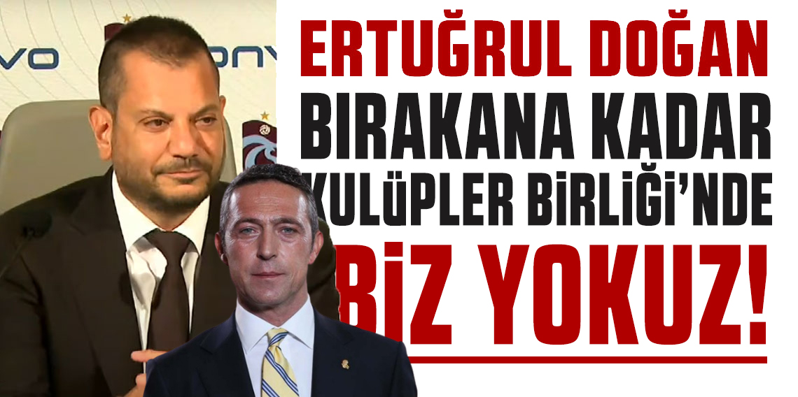 Dün Doğan'a “Hepimiz emrinizdeyiz” Diyen Ali Koç Bugün Yokum Diyor!