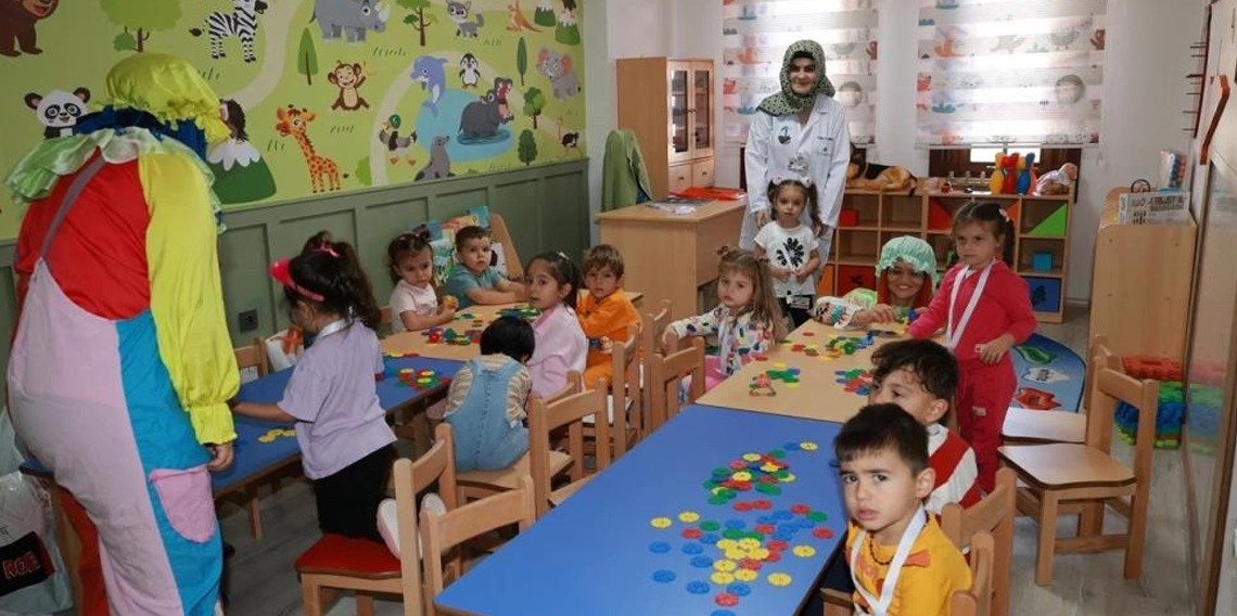 Tokat'ta belediye kreşi hizmete açıldı