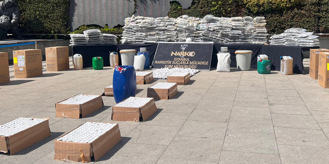 İstanbul’da uyuşturucu operasyonu: Yarım tondan fazla uyuşturucu ele geçirildi