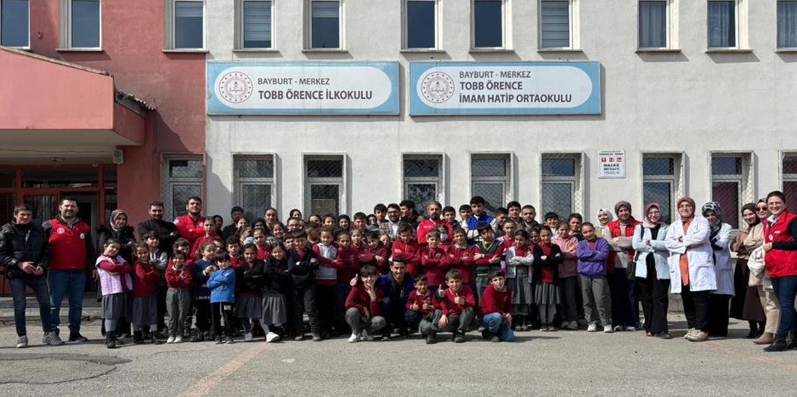 ‘Zilsiz Okul’ uygulamasına Bayburt Örence’de başlandı