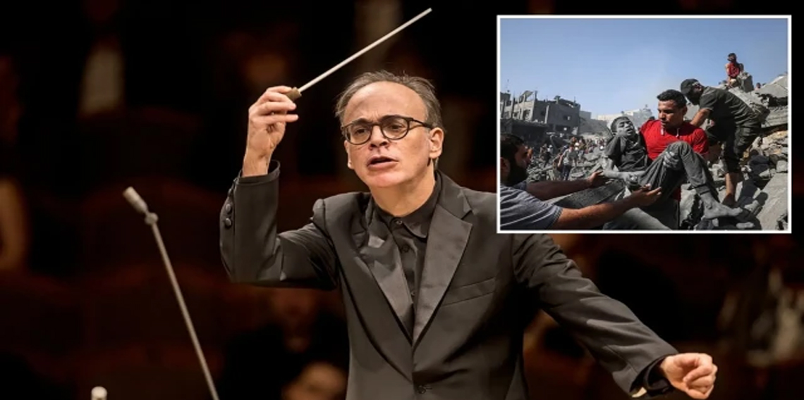 İsrailli orkestra şefi Volkov'dan BBC konserinde Gazze'de ateşkes çağrısı