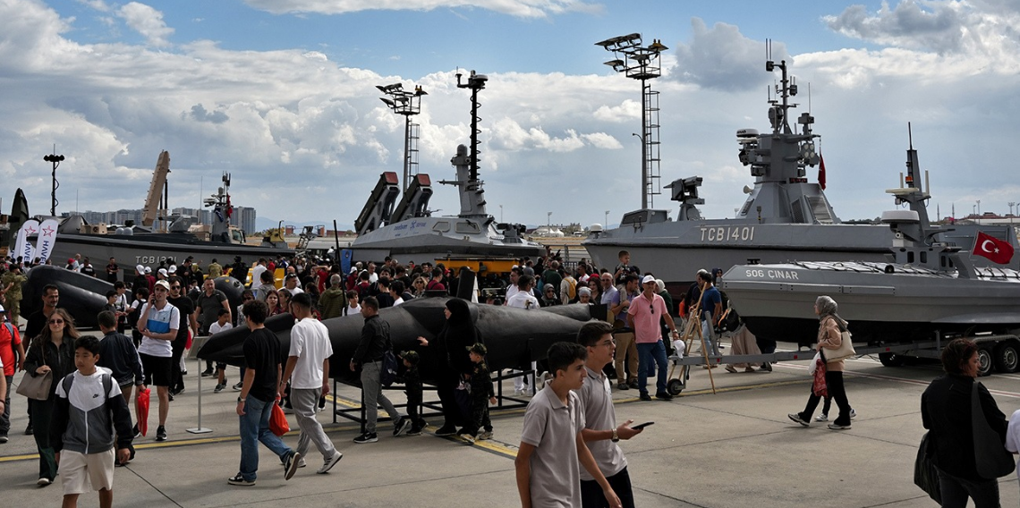 Türkiye’nin insansız deniz araçları Teknofest’te