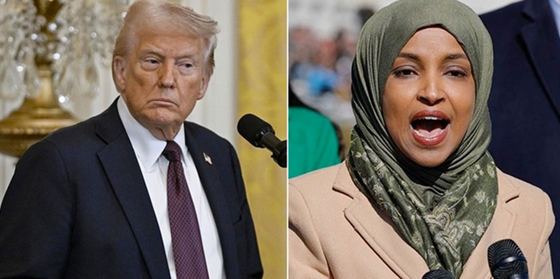 ABD Başkanı Trump Temsilciler Meclisi üyesi Omar'a 'aşağılık' dedi