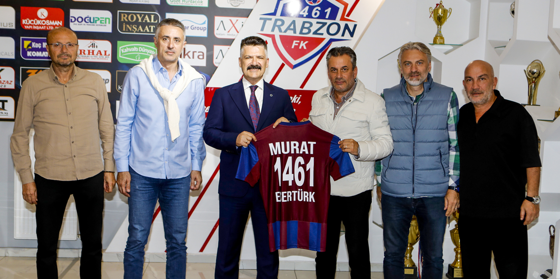 Esertürk’ten 1461 Trabzon FK Veda Ziyareti