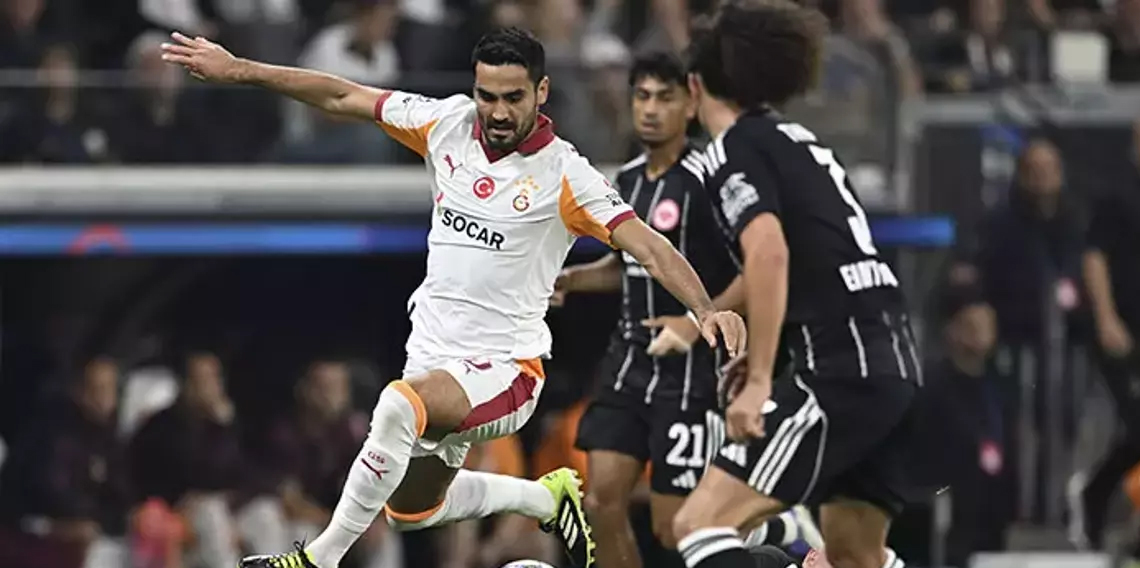 Galatasaray’a 5 atan Frankfurt evinde 4 yedi!