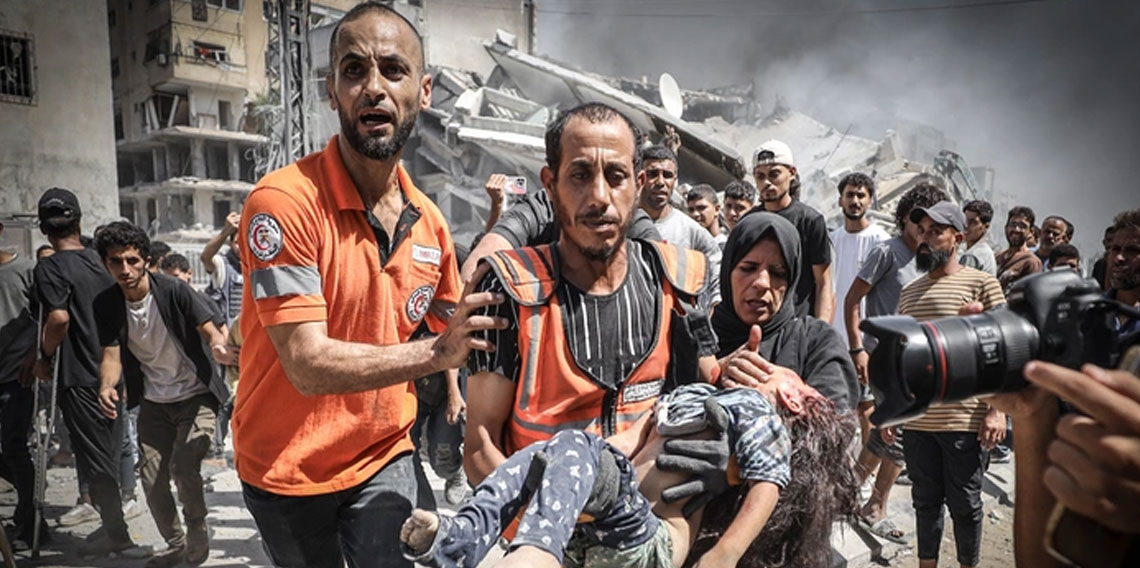 İtalya'da Gazze için genel greve gidildi