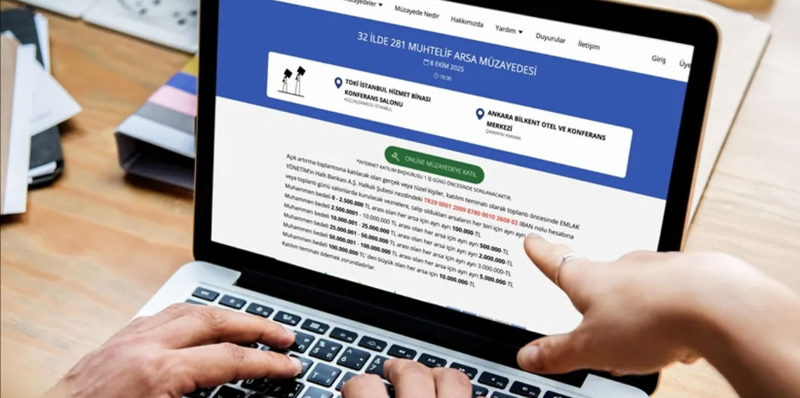 TOKİ'nin 281 taşınmazı 8 Ekim'de açık artırmaya çıkıyor
