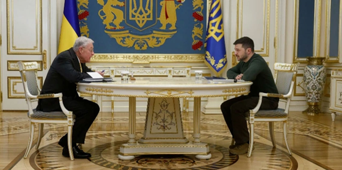 Zelenskiy, New York'ta Trump'ın Özel Temsilcisi Kellogg'u kabul etti