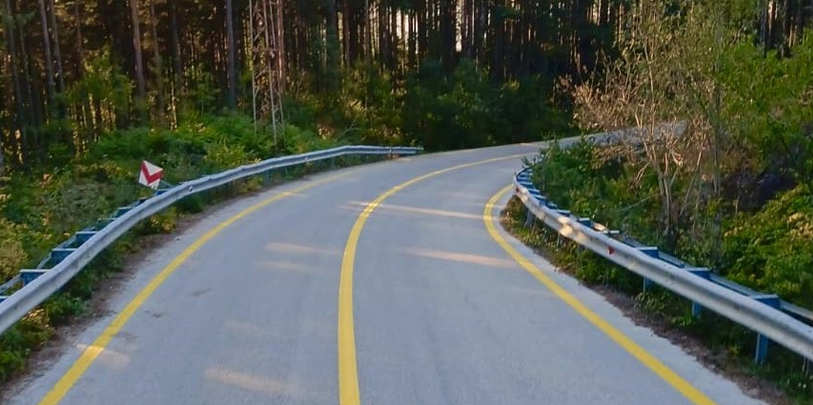 Turizm merkezlerinden Topuk Yaylası'nda yol çalışmaları tamamlandı