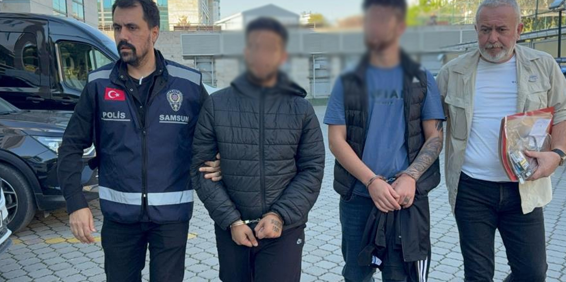 Samsun’da gasp ve yaralama: 2 tutuklama, 1 ev hapsi