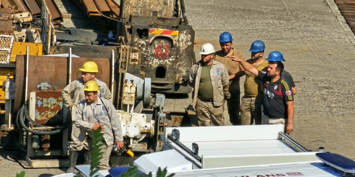 Zonguldak'ta maden ocağında göçük meydana geldi