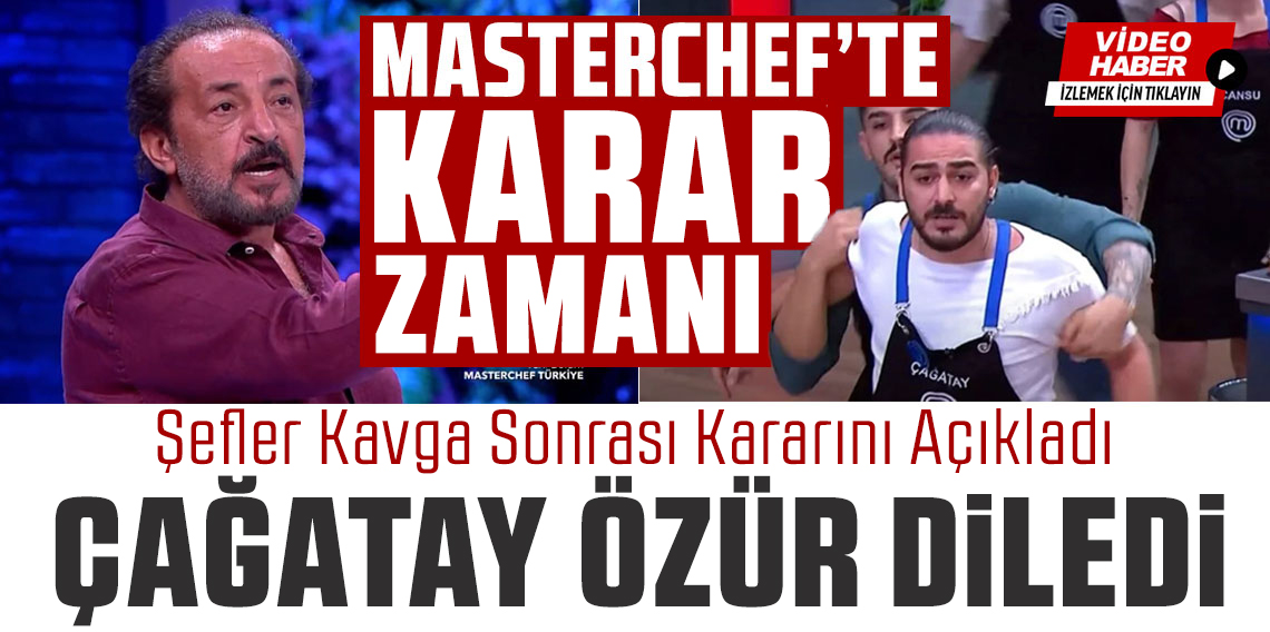 MasterChef'te Çağatay Kararı Açıklandı! Mehmet Şef’ten Çağatay'a şok sözler: “Kırgınım” 