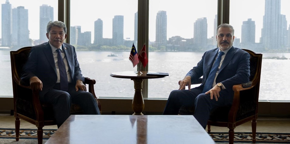 Bakan Fidan, ABD'de Malezya Dışişleri Bakanı Mohamad Hasan ile bir araya geldi