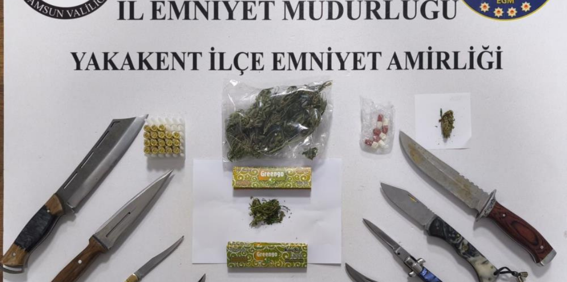 Samsun'da Narko operasyon