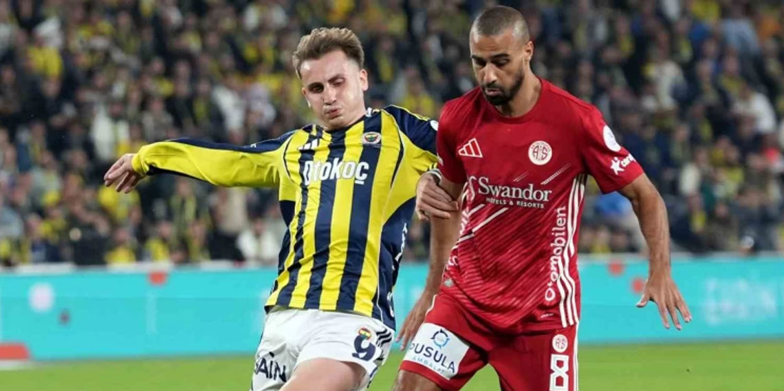 Fenerbahçe, Antalyaspor'u arka arkaya 7’nci kez mağlup etti