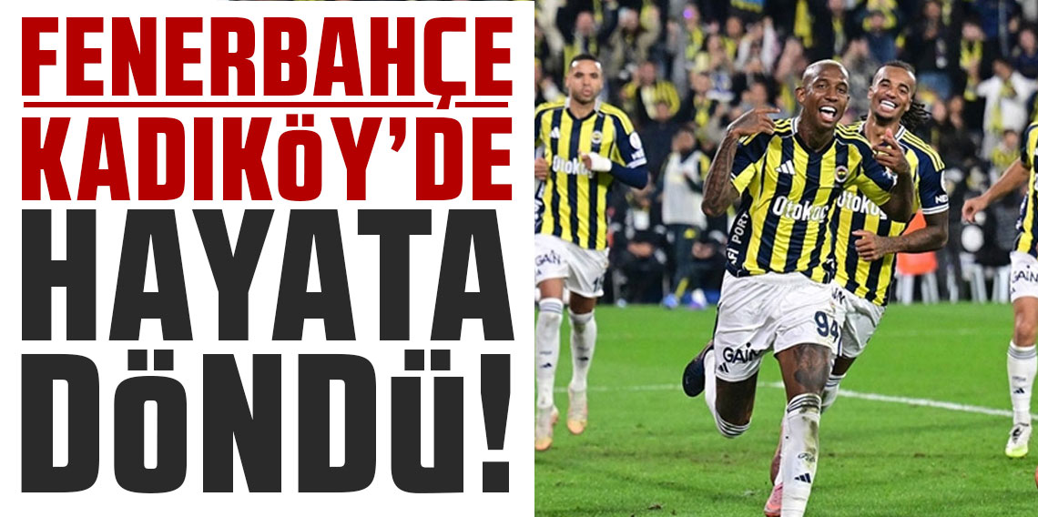 Fenerbahçe Kadıköy’de hayata döndü!