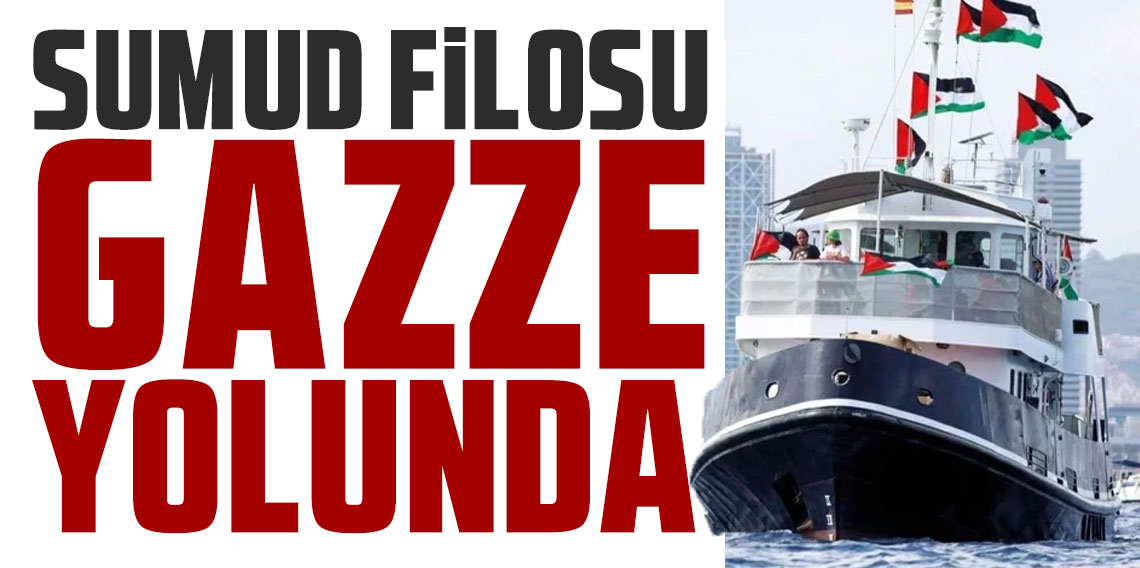 Sumud Filosu Gazze yolunda: Türkiye'den su alan tekneye yardım