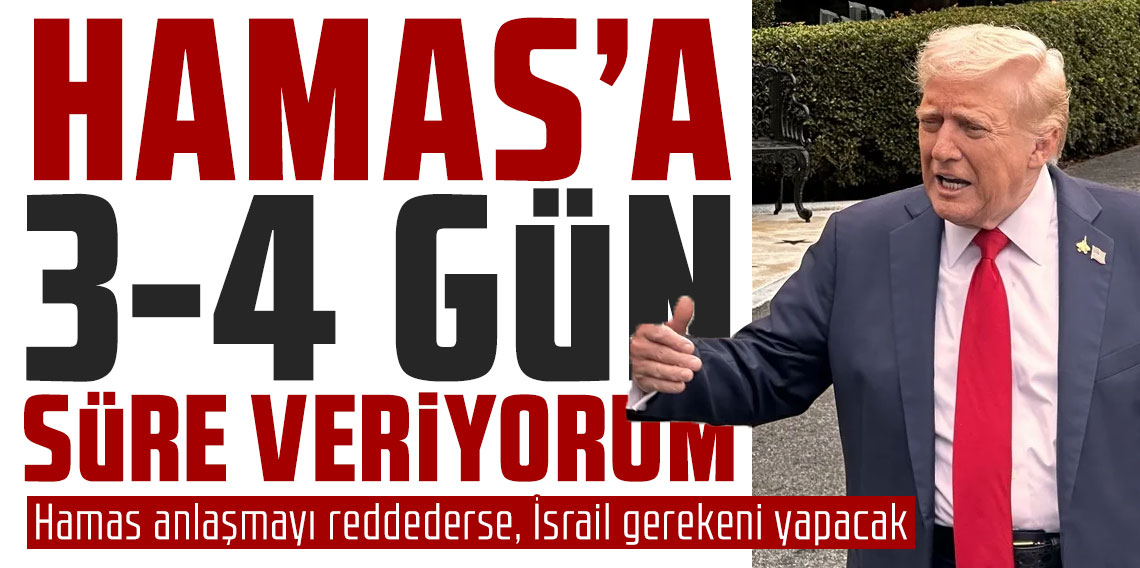ABD Başkanı Trump: 