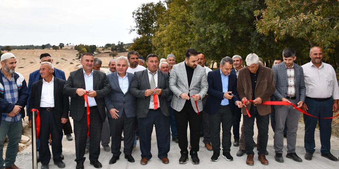 Vezirköprü’de yol açılışı