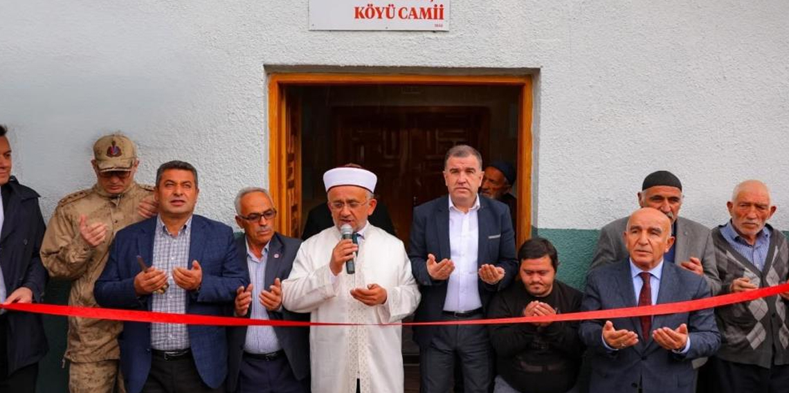 ‘Demirkaş Köyü Camii’ dualarla ibadete açıldı