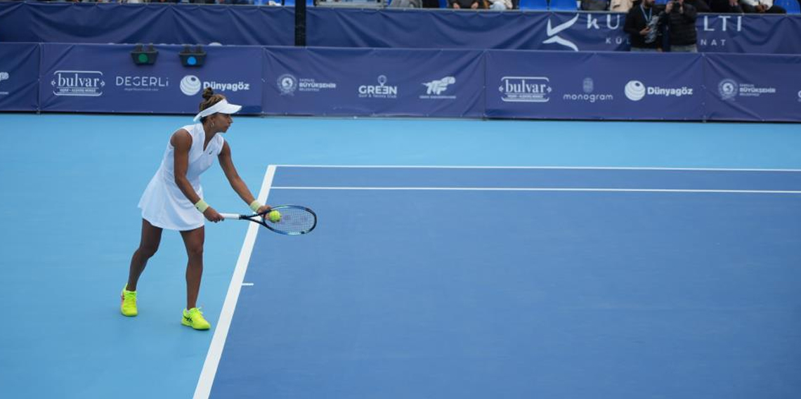 Samsun'da uluslarası tenis heyecanı