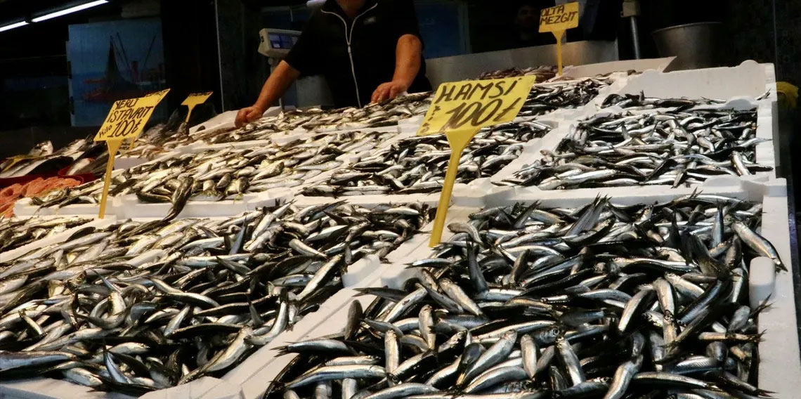 Trabzon'da hamsi ve istavritin kilogramı 100 liradan satılıyor