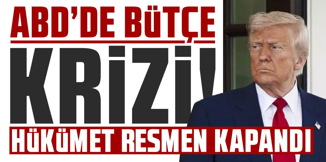 ABD'de bütçe krizi: Hükümet resmen kapandı