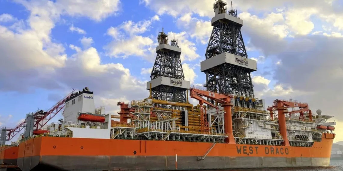 Türkiye'nin enerji filosunun yeni üyesi West Draco, Mersin Limanı'nda