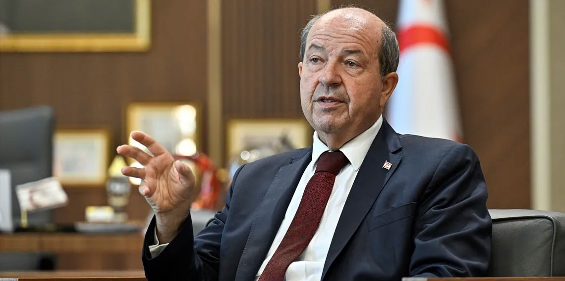 KKTC Cumhurbaşkanı Tatar: Adada iki devletli siyaset tek çözüm