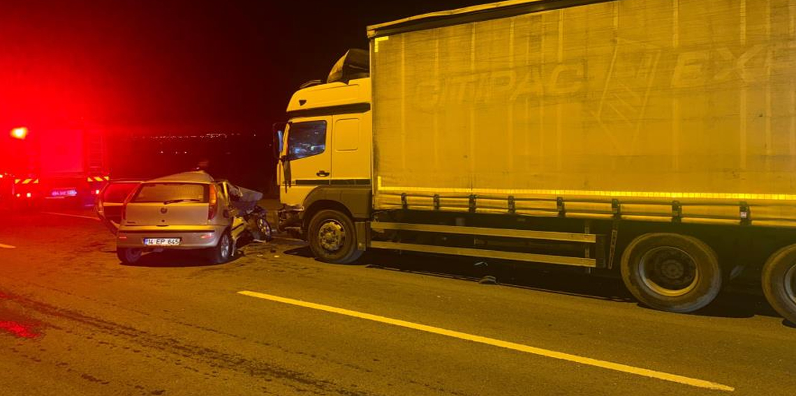 Bolu’da D-100’de feci kaza: 1 ölü