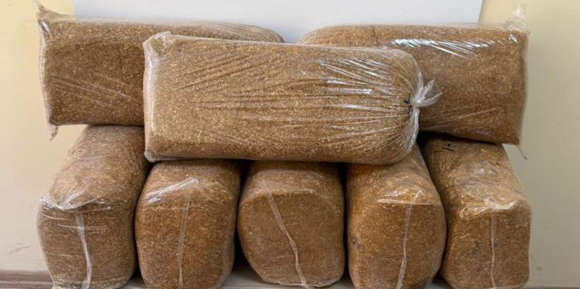 Bafra'da kaçak tütün operasyonu: 60 kilo tütün ele geçirildi