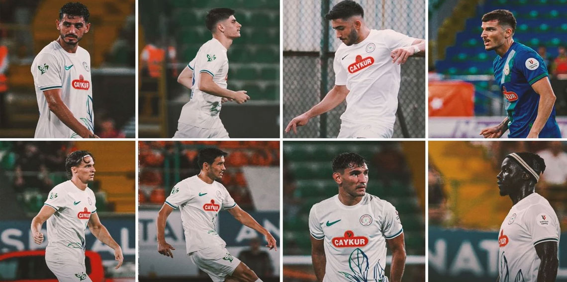 Çaykur Rizespor’da 7 futbolcu ülke milli takımlarından davet aldı
