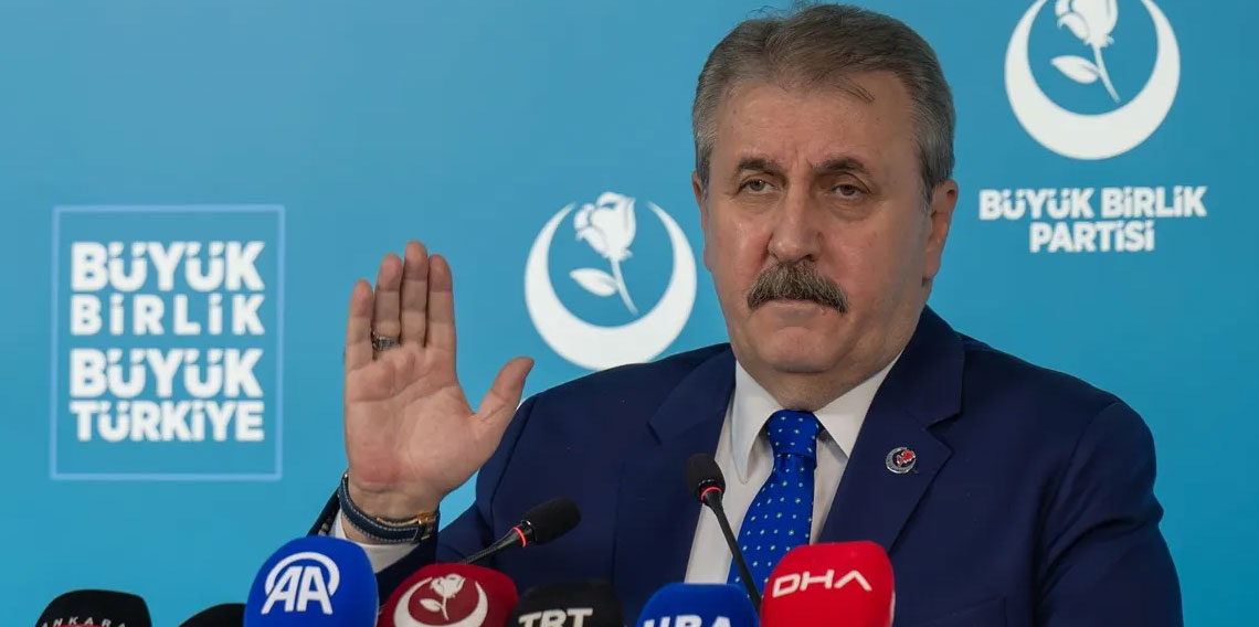 Mustafa Destici: Katil gruplarından en acımasızı Netanyahu'dur