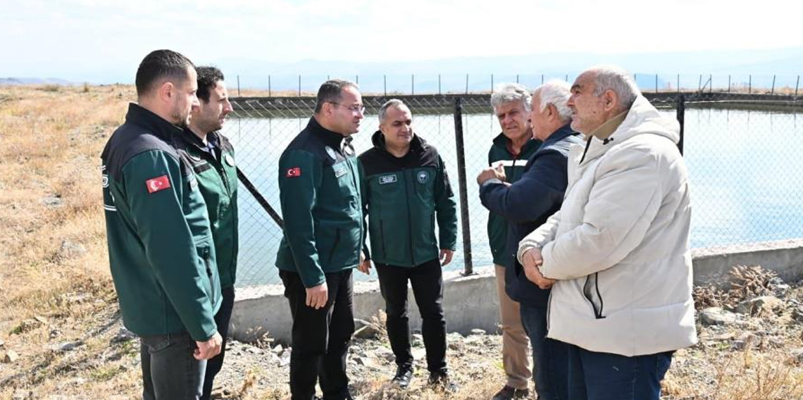 Darıca köyünde gölet ve sulama talepleri dinlendi