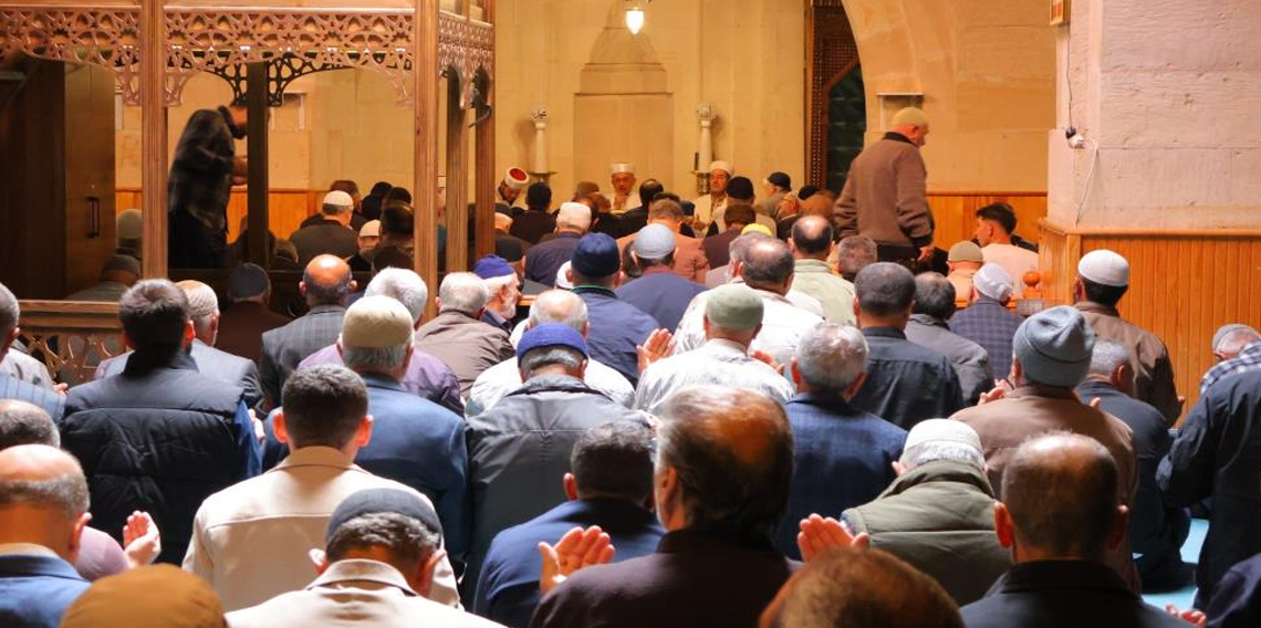 Ulu Cami’de Kur’an ziyafeti