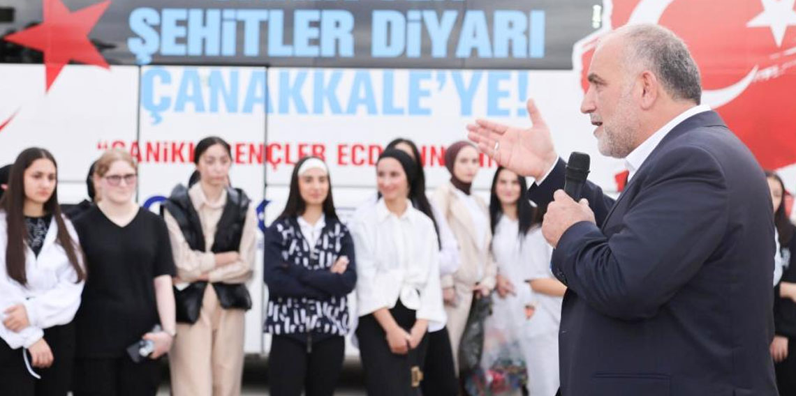 Canikli öğrenciler için anlamlı Çanakkale'de gezisi