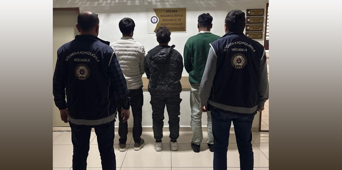 Amasya’da 3 kaçak göçmen yakalandı