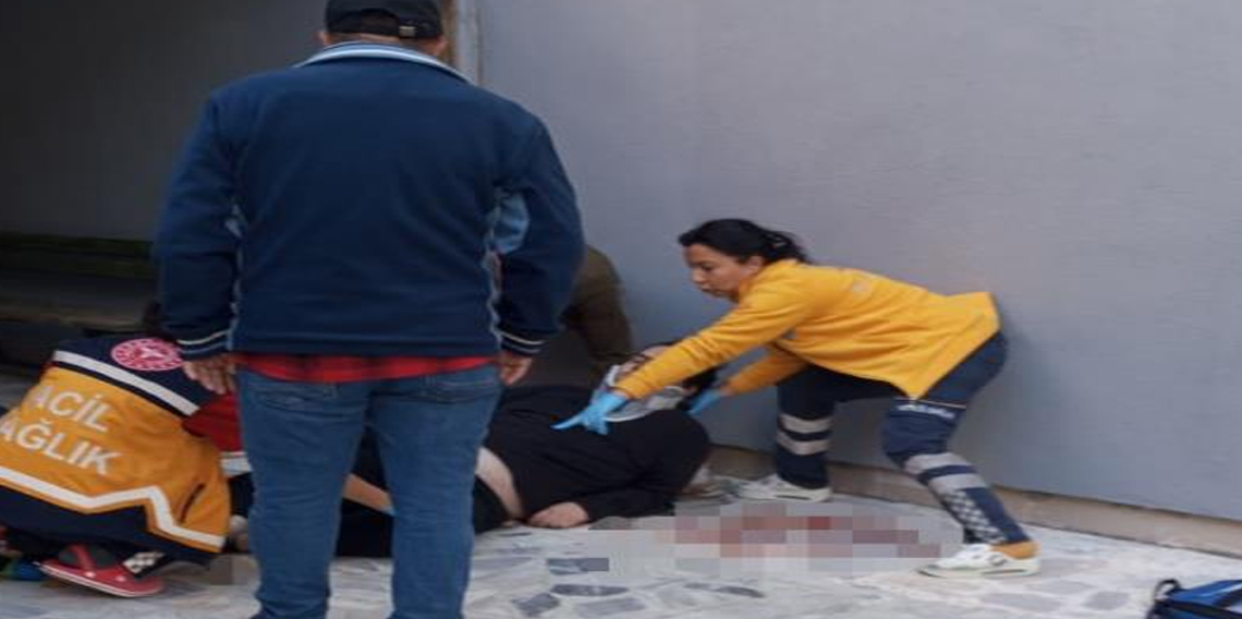 Sinop'ta yüksekten düşen genç yaralandı